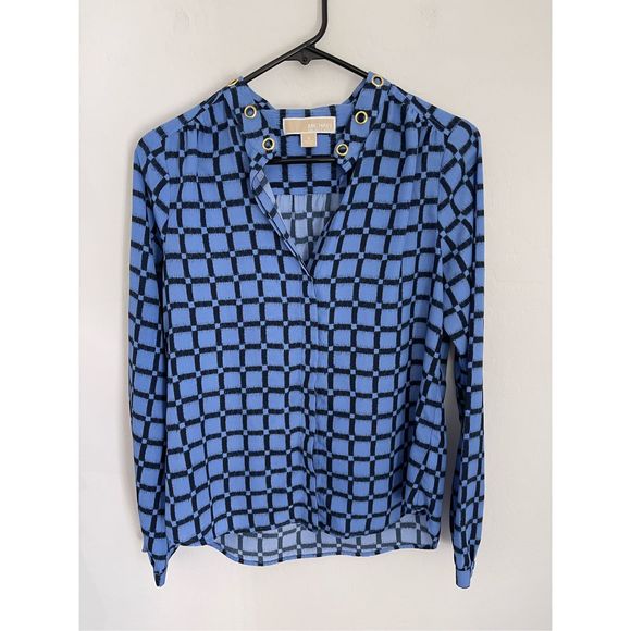 MK Button Down Top Size Small - Picture 4 of 11